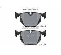 Set pastiglie freno, freno a disco TEXTAR 2128201 per BMW 8 (E31) 5 1990-1994