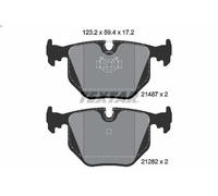 Set pastiglie freno, freno a disco TEXTAR 2148703 per BMW 7 (E38) 3 1994-1996