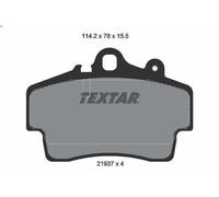 Set pastiglie freno, freno a disco TEXTAR 2193702 per CAYMAN (987) 2.7 2006-2009