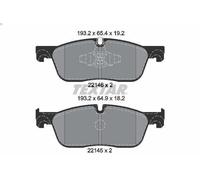 Set pastiglie freno, freno a disco TEXTAR 2214601 per RANGE ROVER EVOQUE 2 2017-