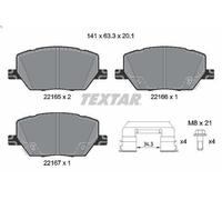 Set pastiglie freno, freno a disco TEXTAR 2216503 per 500X (334_) 2 2018-2020