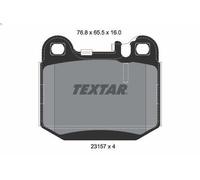 Set pastiglie freno, freno a disco TEXTAR 2315702 CLASSE M (W163) 5 2001-2005