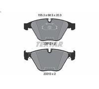 Set di pastiglie freno TEXTAR 2331211, anteriore