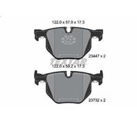 Set di pastiglie freno TEXTAR 2344704, indietro