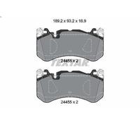 Set pastiglie freno, freno a disco TEXTAR 2445503 per GLC (X253) 4 2017-2022