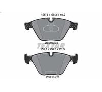 Set pastiglie freno, freno a disco TEXTAR 2468801 BMW 5 (F10) 2 2011-2016