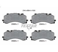 Set pastiglie freno, freno a disco TEXTAR 2590801 per Q7 Van (4MB, 4MG) 3 2018-