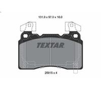 Set pastiglie freno, freno a disco TEXTAR 2591503 per CADILLAC CT6 4.2 2016-2020