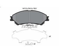 Set pastiglie freno, freno a disco TEXTAR 2597901 per SX4 S-CROSS (JY) 1.4 2016-
