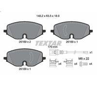 Set pastiglie freno, freno a disco TEXTAR 2616901 GOLF VIII (CD1, DA1) 2 2021-