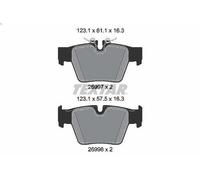 Set pastiglie freno, freno a disco TEXTAR 2699701 per BMW X3 (G45) 1.6 2025-