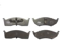 Set pastiglie freno, freno a disco TRW GDB1236 per DODGE NEON 2 1996-1999