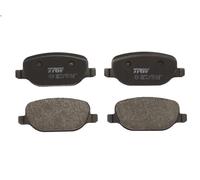 Set pastiglie freno, freno a disco TRW GDB1490 per 159 (939_) 2 2009-2011