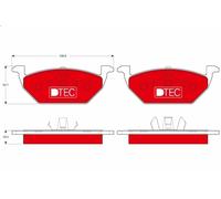 Set pastiglie freno, freno a disco TRW GDB1984DTE AUDI A3 (8L1) 1.6 1996-2003