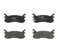 Set pastiglie freno, freno a disco TRW GDB3129 MAZDA MX-5 I (NA) 1.6 1990-1994