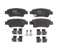 Set pastiglie freno, freno a disco TRW GDB3446 per CR-V III (RE_) 2 2006-2012