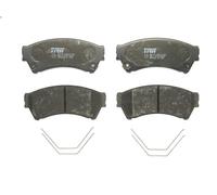 Set pastiglie freno, freno a disco TRW GDB3501 per FUSION 2.3 2005-2009