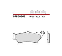 SET PASTIGLIE FRENO POSTERIORE BREMBO PER YAMAHA 660 XT R 2004-2016