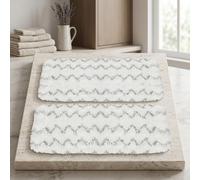 Set pastiglie mop a righe per for lavatrice per for bissell 1252 1606670 1543