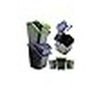 Set Pattumiere Raccolta Differenziata IRPot EC28 | 3 x 28 Litri | Colori