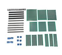 Set PCB 48 Pezzi con Schede Bifacciali e Connettori Terminali Affidabili