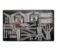 Set PE Di Gru For Navi Da Guerra Della Marina Degli Stati Uniti In Scala 1/700 - Kit Di Dettagli Fotoincisi For Modellisti Di Navi Militari