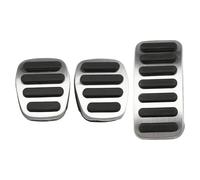 Set Pedali Poggiapiedi Per Volvo Per V40 Per V50 C30 C70 S40 2013-2018 Auto Acceleratore Carburante Gas Freno Pedale Coperture Resistenza Allo Scivolamento(MT)