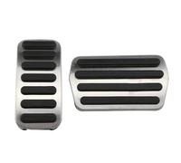 Set Pedali Poggiapiedi Per Volvo Per V40 Per V50 Per C30 C70 S40 2013-2018 Auto Pedali Acceleratore Carburante Gas Pedale Freno Pad Copertura(AT pedal)