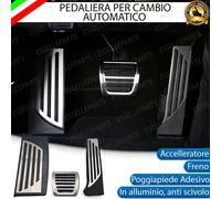 SET PEDALIERA COPRIPEDALI COPRI PEDALI PER CAMBIO AUTOMATICO ALFA ROMEO STELVIO