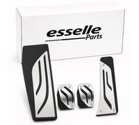 Set Pedaliera Copripedali + Poggiapiede per Bmw X1 E84 Cambio Manuale