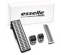 Set Pedaliera Copripedali + Poggiapiede per Seat Altea Cambio Manuale