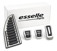 Set Pedaliera Copripedali + Poggiapiede per Skoda Fabia 4 Cambio Manuale
