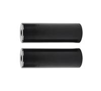 Set pedane per bici acrobatiche Coppia fori montaggio in lega ferro per uso BMX, bici da e configurazione bici Aggiorna picchetti BMX Coppia pedane per acrobazie Coppia