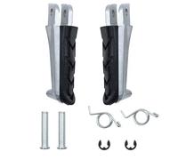 Set pedane poggiapiedi per HONDA CB CBR VFR 600 800 1100 Hornet Blackbird ABS