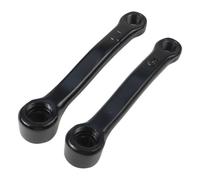 Set pedivelle bici da ginnastica indoor sinistra destra 127 mm manovella in ferr