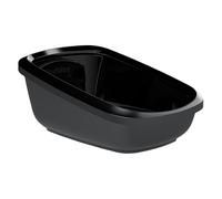 Set PeeWee EcoGranda Cassetta + Lettiera + Paletta - Nero/antracite