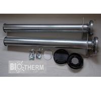 Set PELLET STORZ 1000 Mm / Passaggio A Muro Per Pellet 1000 Mm Con VENTILAZIONE