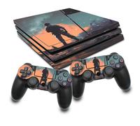 Set pellicola adesiva Battlefield adatta per console Ps4 Pro RX022-10