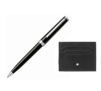 Set penna a sfera, portabiglietti da visita Montblanc Uomo Montblanc set sfera P