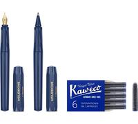 Set penna stilografica e penna a sfera Kaweco, Blu Zaffiro - AA.VV.