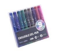 Set penne gel cancellabili a 9 colori, nota, Throwback | Prendere le penne per la revisione dello studio sulle annotazioni della scrivania del pianificatore revisione