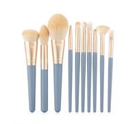 Set Pennelli Trucco 10 Pezzi con Manico, style to 2 | Struttura robusta, Collezione pennelli make-up, Preparazione sposa, Per professionisti