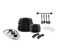 Set pentole Arthur Martin AM558 20 pezze antiaderente nero opaco