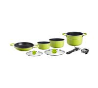 Brunner - Popote Juniper 7+1 - Pentola Ø 20 cm verde/grigio/nero/bianco