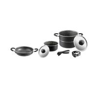 Brunner - Pirate 6+1 - Set di pentole Ø 18 cm grigio