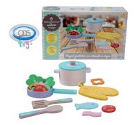SET PENTOLINE E CIBI IN LEGNO BAMBINA MAISONELLE ODS 53005
