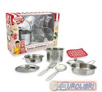 SET PENTOLINE IN METALLO CON PRESINA 8 PZ