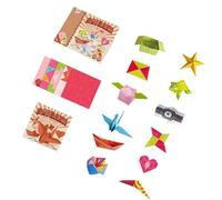 Set per attività creative per bambini con istruzioni passo passo e progetti artistici colorati pieghevoli in carta per tutta la famiglia