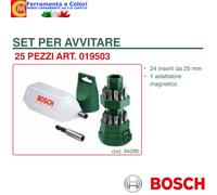 Bosch 2 607 019 503 punta per trapano 25 pz
