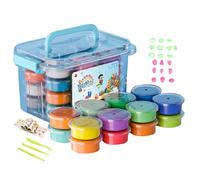 Set per bambini con lo scultore di Clay - 24 colori vivaci modellazione di, giocattolo creativo non tossico, divertente idea regalo per Pasqua, progetti di compleanno, bambino